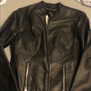 Express faux leather jacket